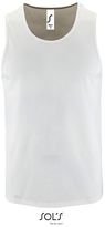 Camiseta Tecnica Tirantes Hombre Sporty Sols - Color Blanco